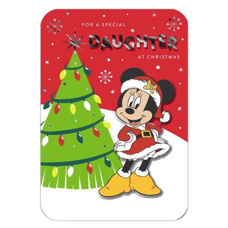 Daughter Disney Minnie Mouse Christmas Card £2.99
